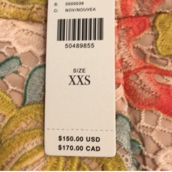 anthropologie floral gardenia lace skirt - Picture 8 of 8